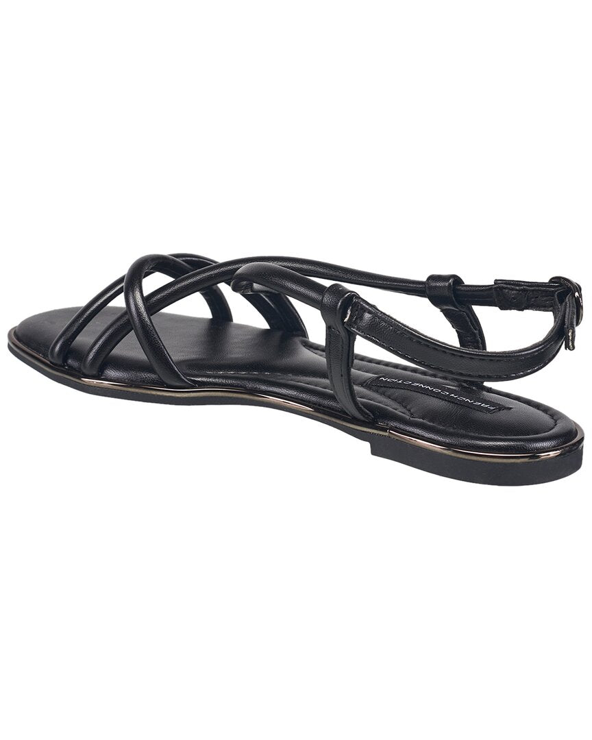 French Connection French Connection Tubes Leather Sandal
