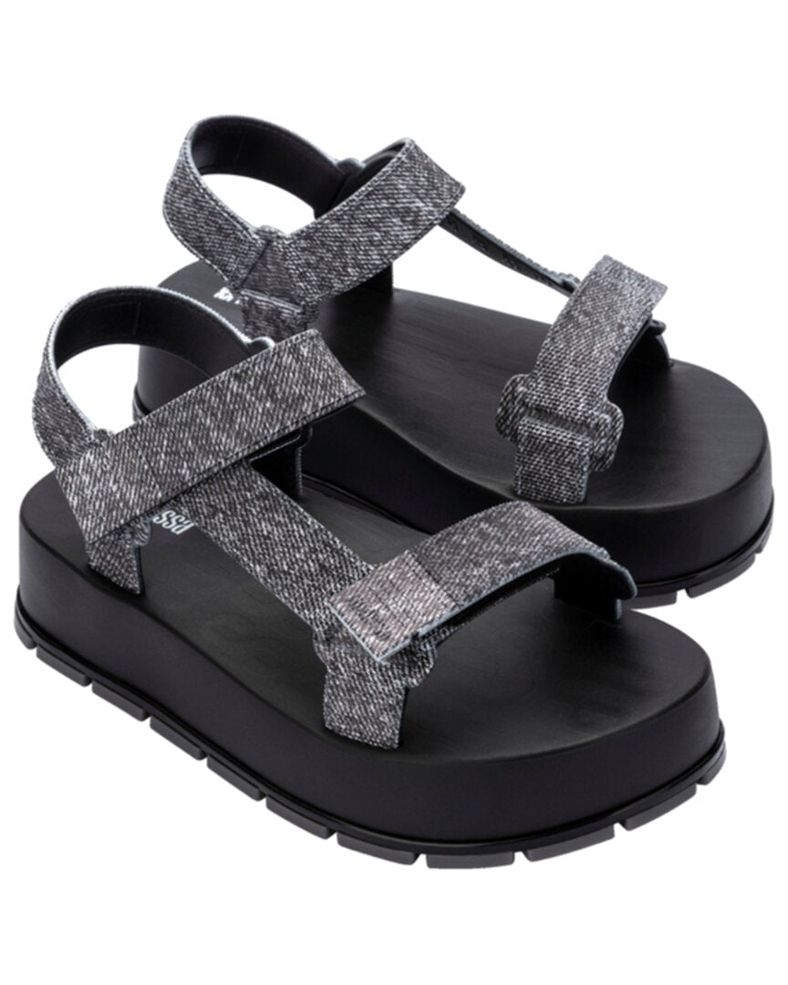 Melissa Shoes Melissa Shoes Flowing Denim Platform Shoe
