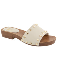 RM Rebecca Minkoff Rm Rebecca Minkoff Idonia Wood Heel Sandal