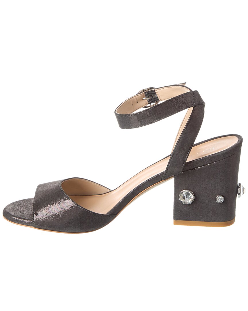 Stuart Weitzman Allshine 75 Suede Block Sandal