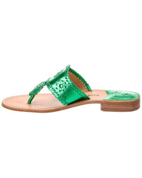 Jack Rogers Jack Rogers Jacks Flat Leather Sandal