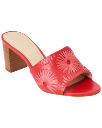 Jack Rogers Jack Rogers Susie Raffia & Leather Sandal