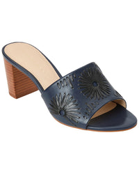 Jack Rogers Jack Rogers Susie Raffia & Leather Sandal
