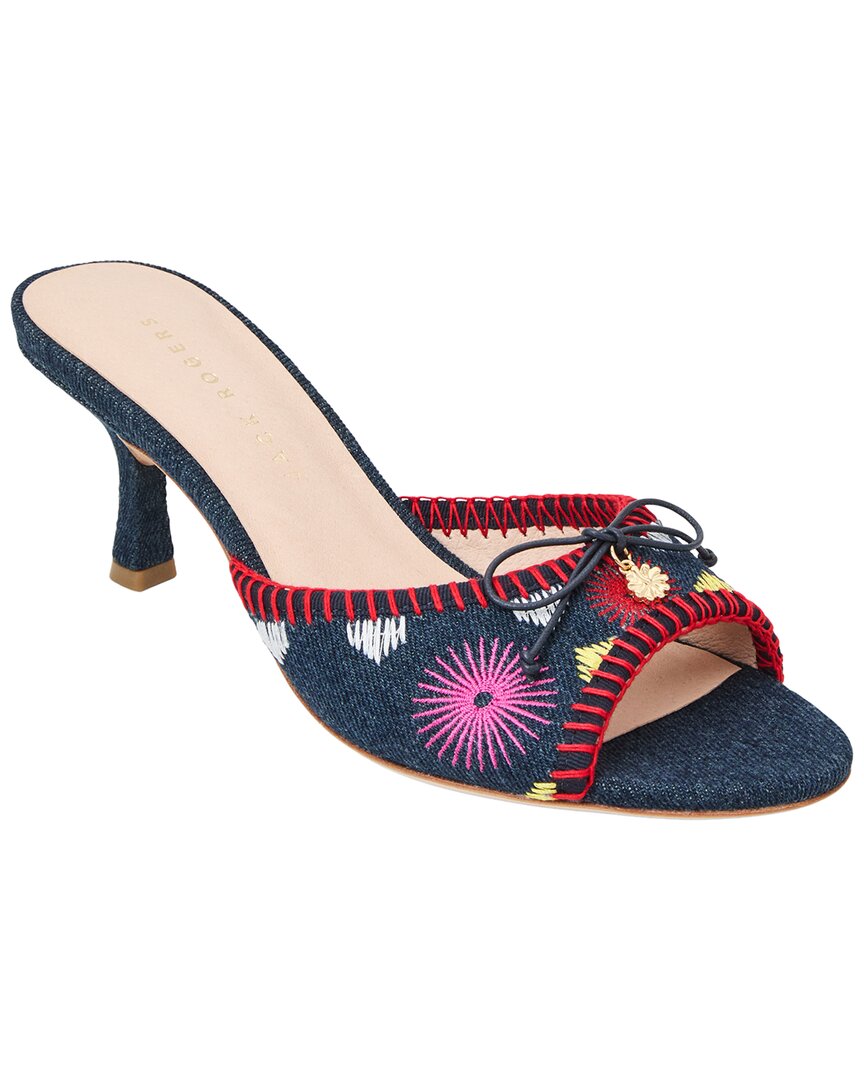 Jack Rogers Jack Rogers Velma Flower Denim Sandal