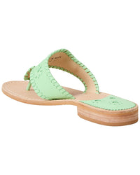 Jack Rogers Jack Rogers Jacks Flat Leather Sandal