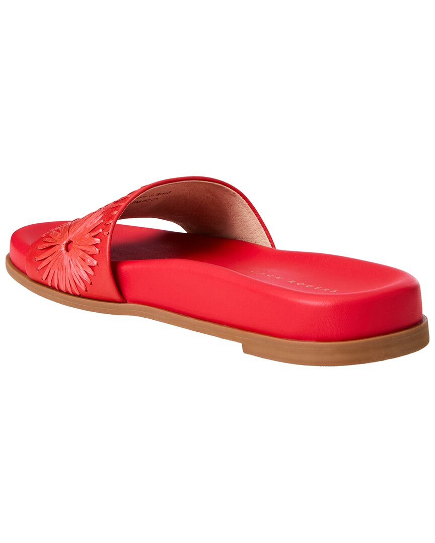 Jack Rogers Jack Rogers Somerset Raffia & Leather Sandal