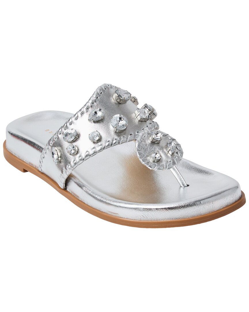 Jack Rogers Jack Rogers Jacks Sport Jeweled Leather Sandal