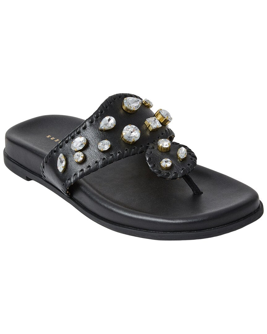 Jack Rogers Jack Rogers Jacks Sport Jeweled Leather Sandal