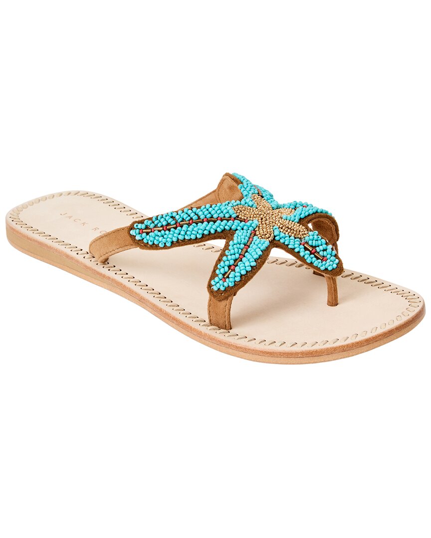 Jack Rogers Jack Rogers Starland Suede Sandal