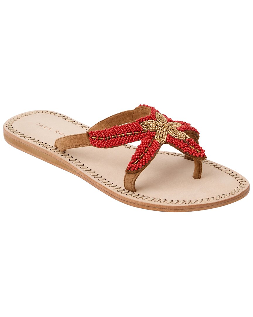 Jack Rogers Jack Rogers Starland Suede Sandal