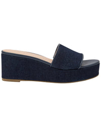 Jack Rogers Jack Rogers Bay Mid-Wedge Denim Sandal