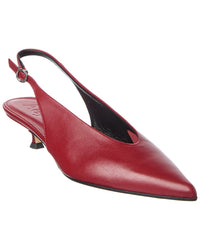 Aeyde Camila Slingback Leather Pump