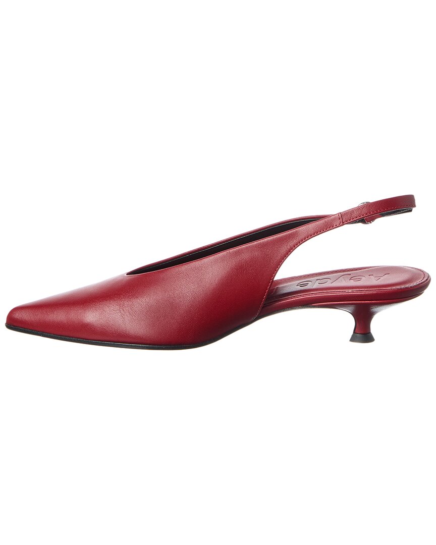 Aeyde Camila Slingback Leather Pump