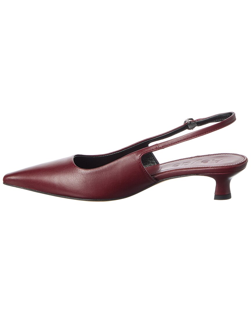 Aeyde Catrina Slingback Leather Pump