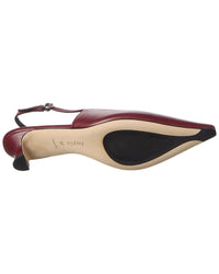 Aeyde Catrina Slingback Leather Pump