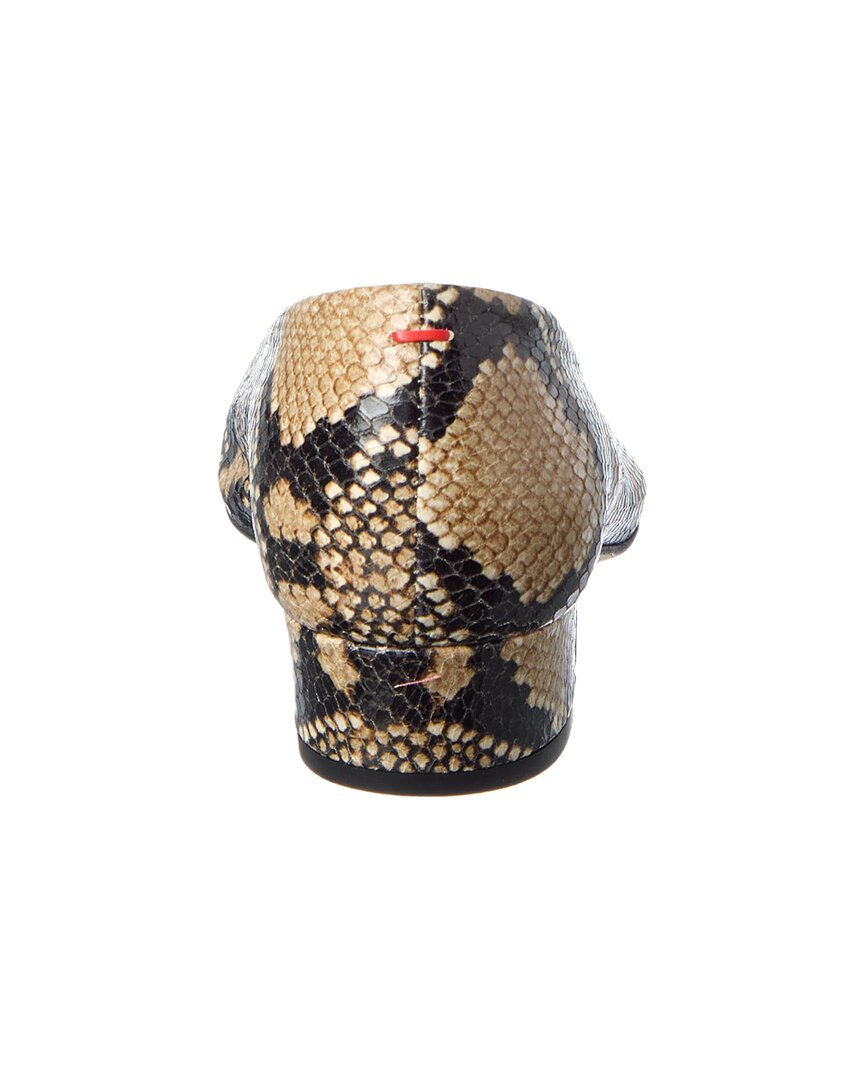 Aeyde Rory Snake-Embossed Pump