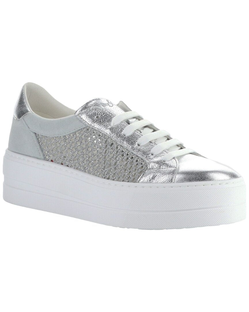 Bos. & Co. Marlo Metallic Leather/Suede Shoe