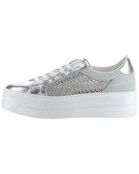 Bos. & Co. Marlo Metallic Leather/Suede Shoe