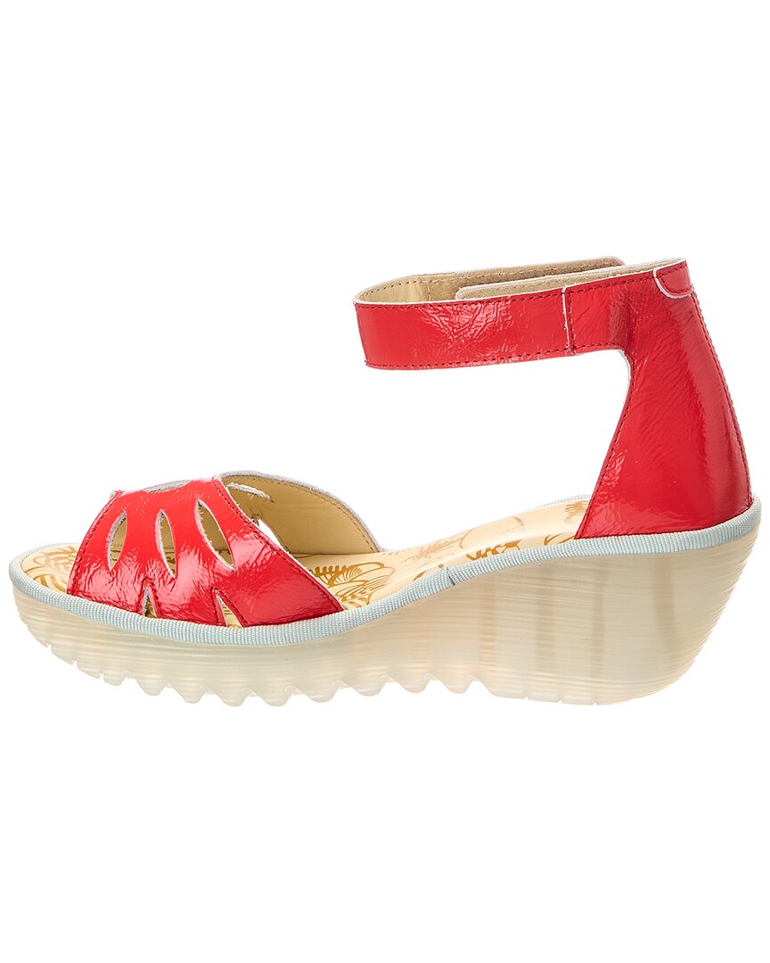 FLY London Fly London Patent Wedge Sandal