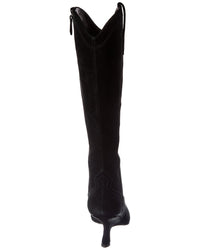 SIMKHAI Simkhai Shadow Suede Western Knee-High Boot