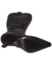 SIMKHAI Simkhai Shadow Suede Western Knee-High Boot
