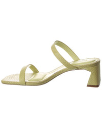 SIMKHAI Simkhai Clara Debossed Leather Sandal