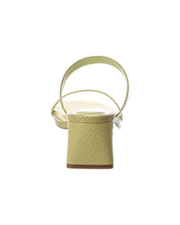 SIMKHAI Simkhai Clara Debossed Leather Sandal