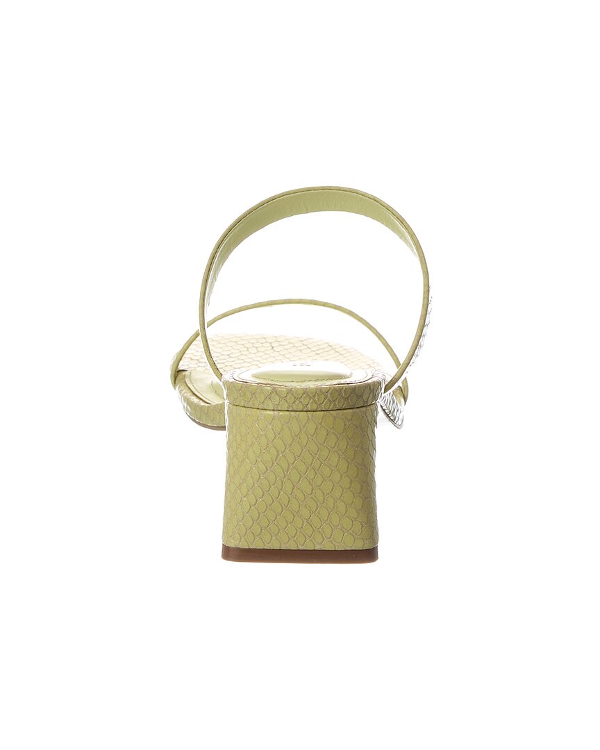 SIMKHAI Simkhai Clara Debossed Leather Sandal