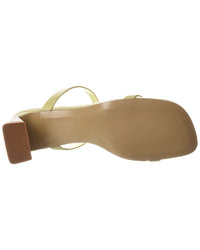 SIMKHAI Simkhai Clara Debossed Leather Sandal
