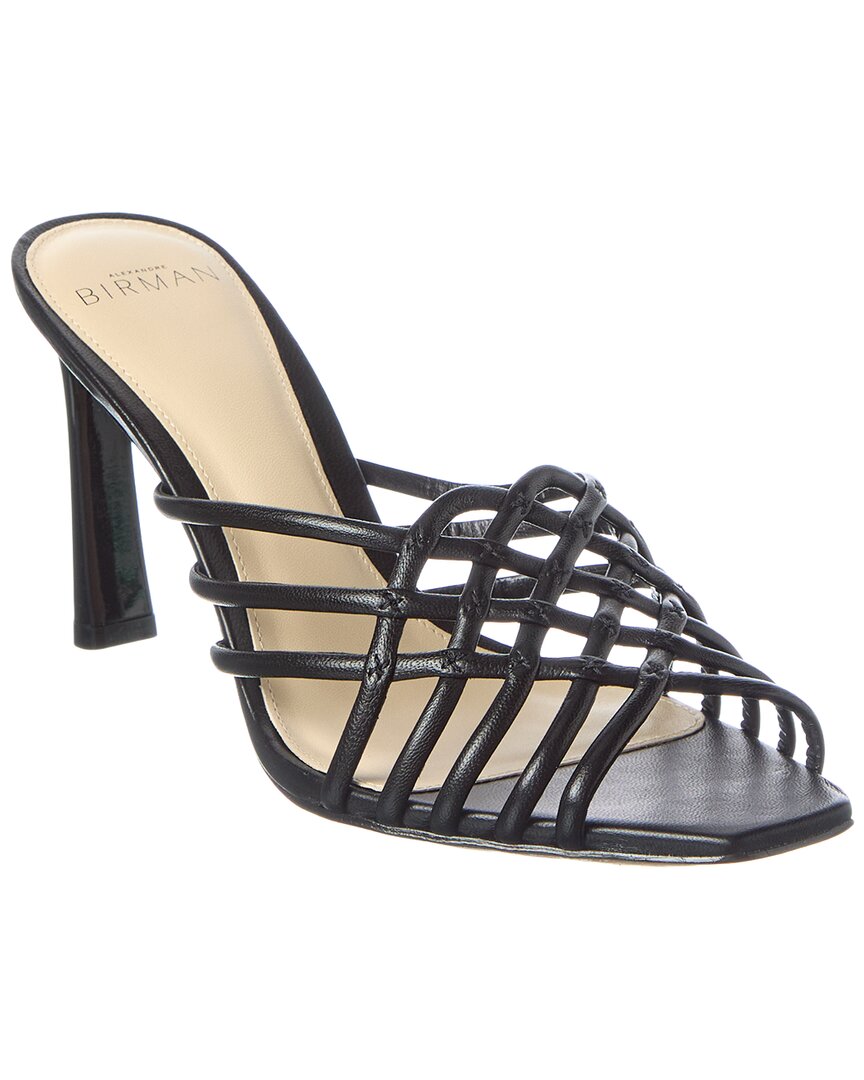 Alexandre Birman Linda Tresse 85 Leather Sandal