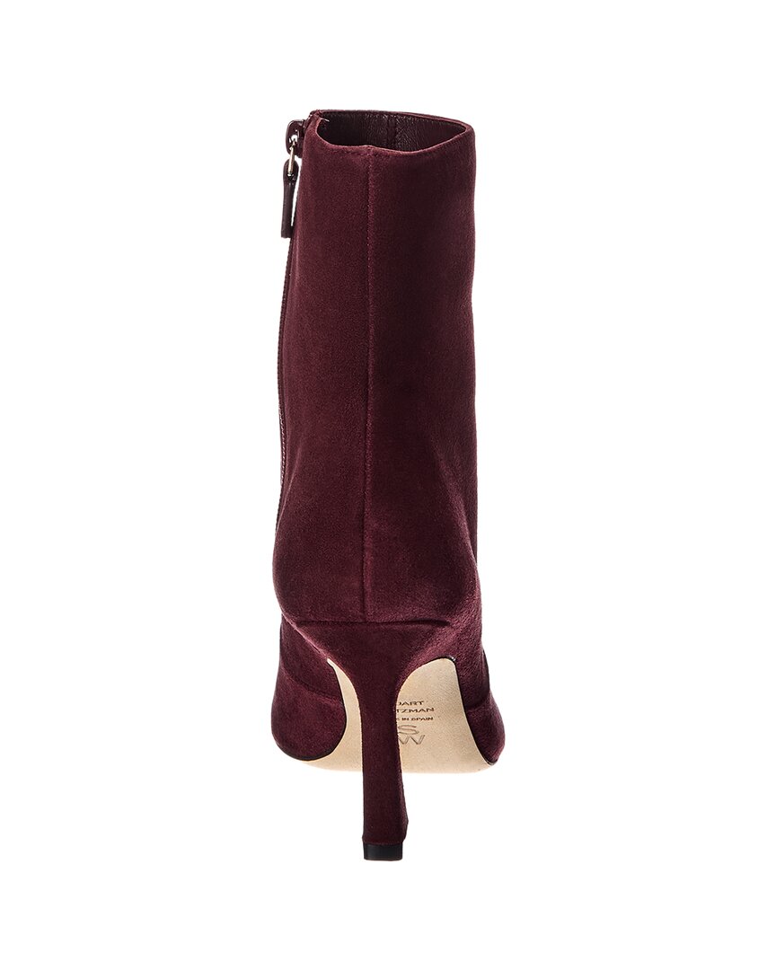 Stuart Weitzman Stuart Weitzman Vinnie Zip Suede Bootie 85