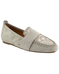 Gentle Souls Gentle Souls Sandra Snake-Embossed Leather Loafer