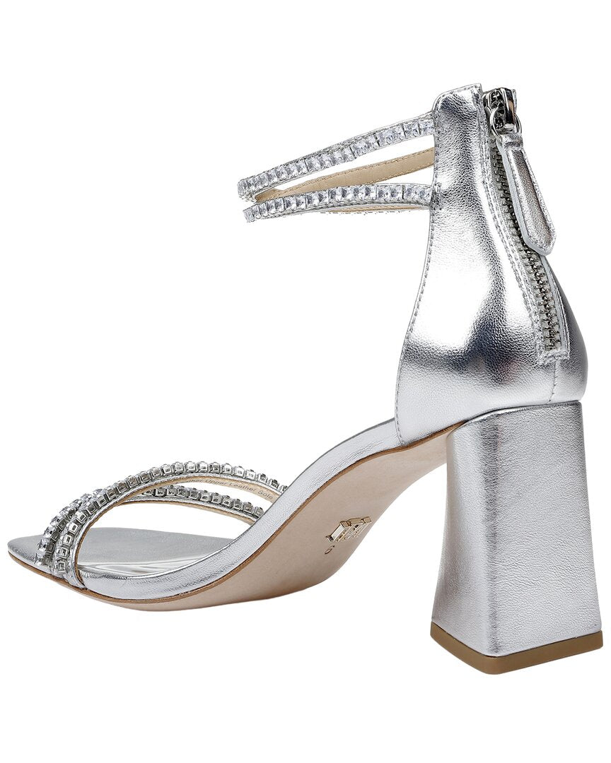 Badgley Mischka Lillie Leather Sandal