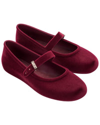 Melissa Shoes Melissa Shoes Soft Velvet Ii Ballerina Flat