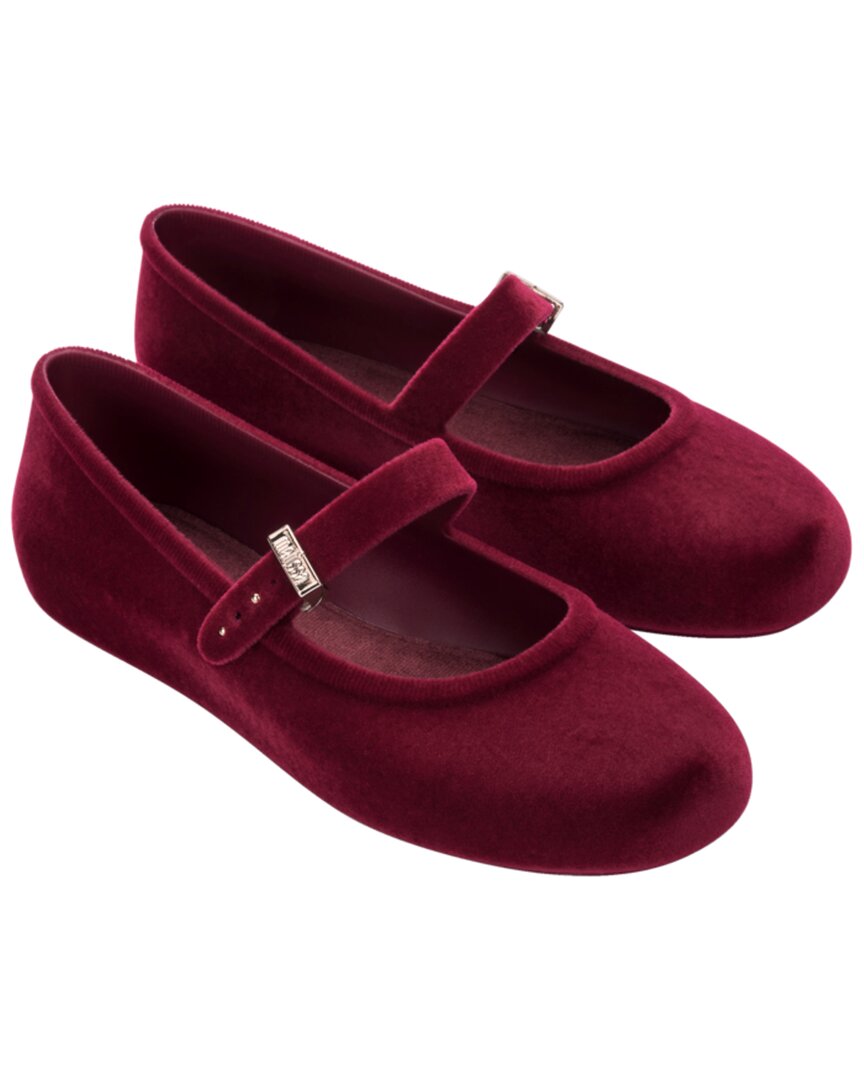 Melissa Shoes Melissa Shoes Soft Velvet Ii Ballerina Flat