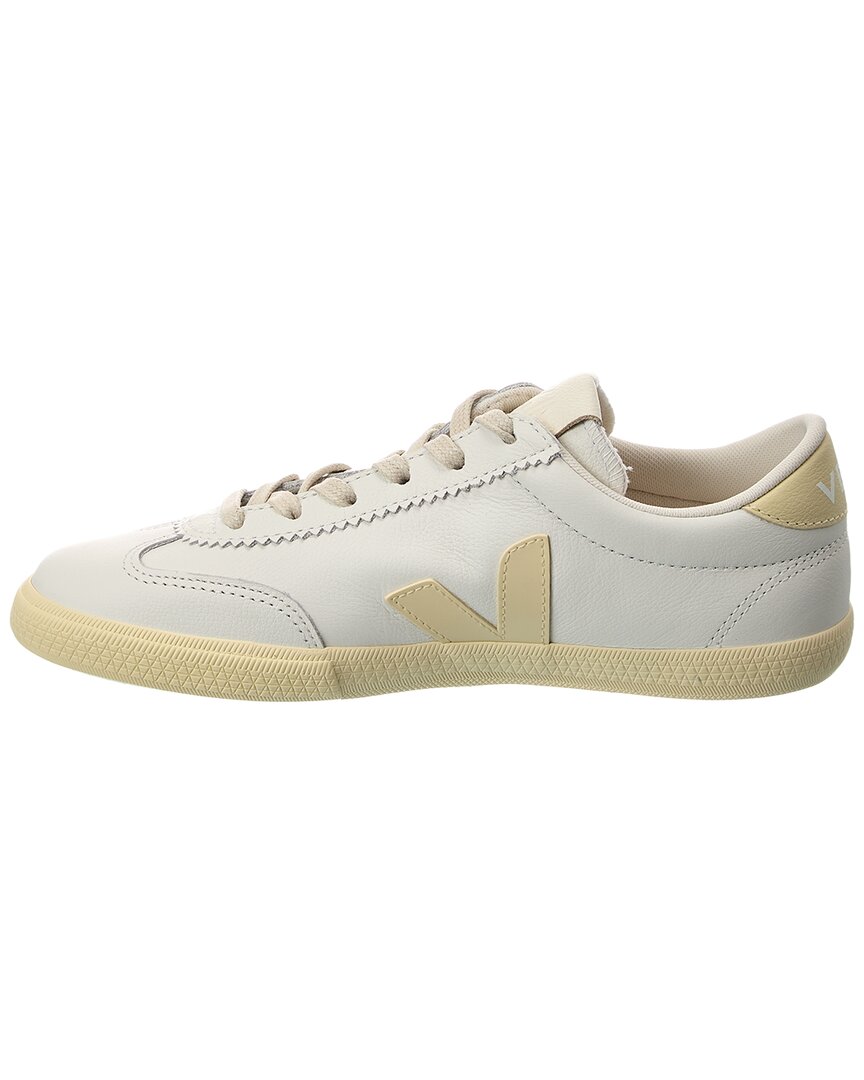 VEJA Veja Volley Signature Leather Sneaker