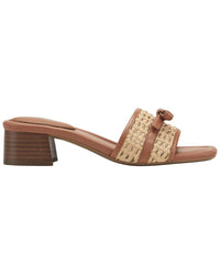 Rockport Rockport Clarice 2 Raffia & Leather Sandal