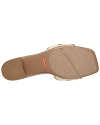 Rockport Rockport Clarice 8 Raffia & Leather Sandal