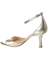 Stuart Weitzman Isla 75 Leather Sandal