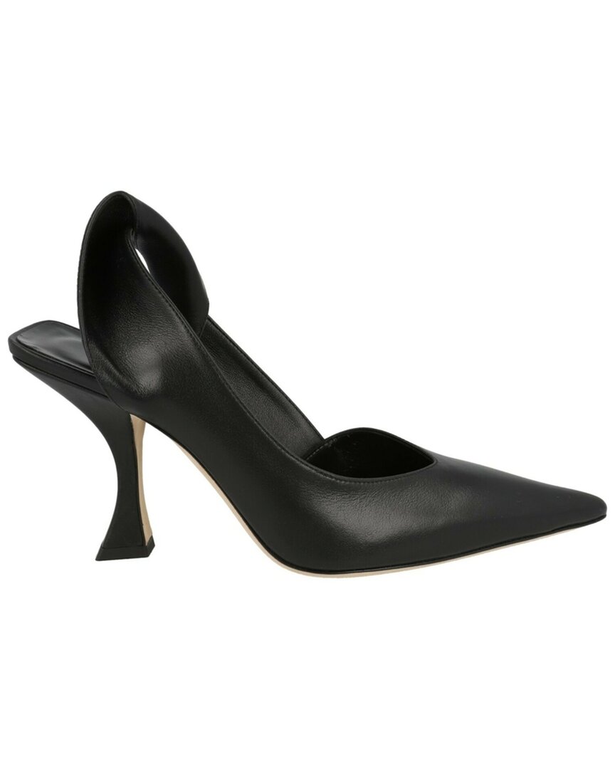 By FAR By Far Yasha Leather Slingback Pump