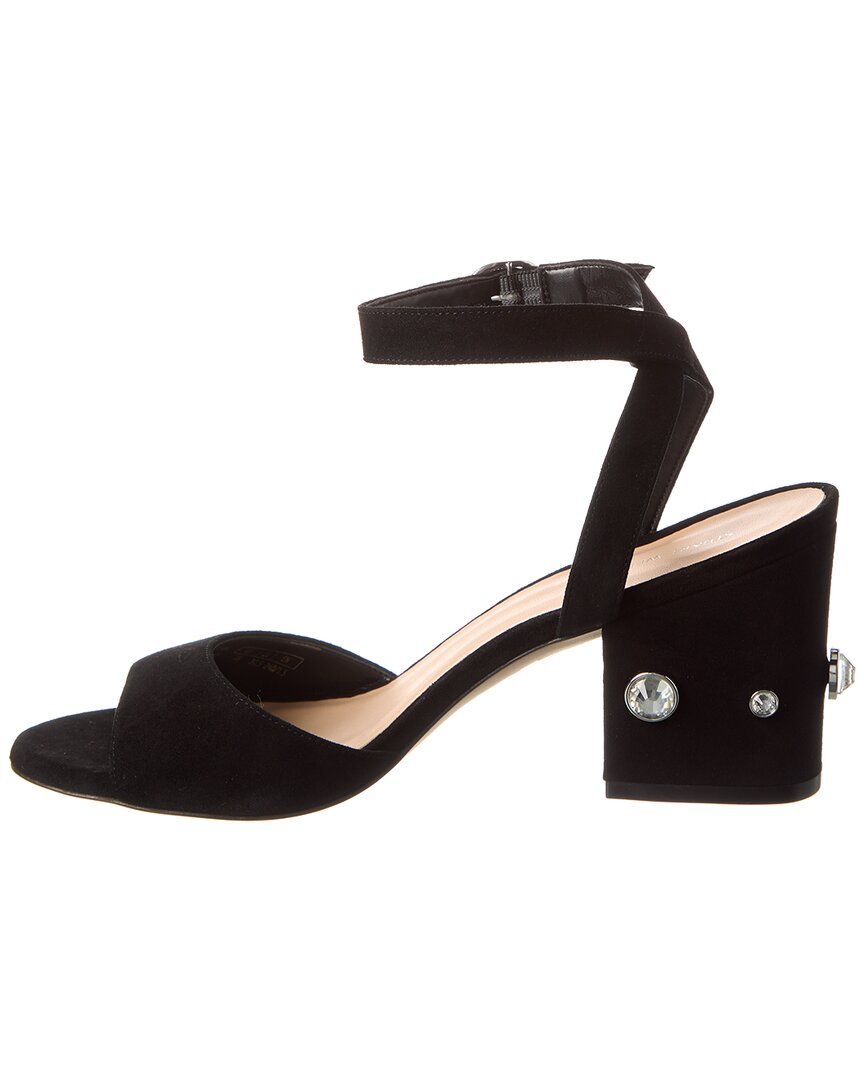 Stuart Weitzman Allshine Block 75 Suede Sandal2