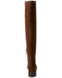 Stuart Weitzman Chicago Lug Suede Over-The-Knee Boot