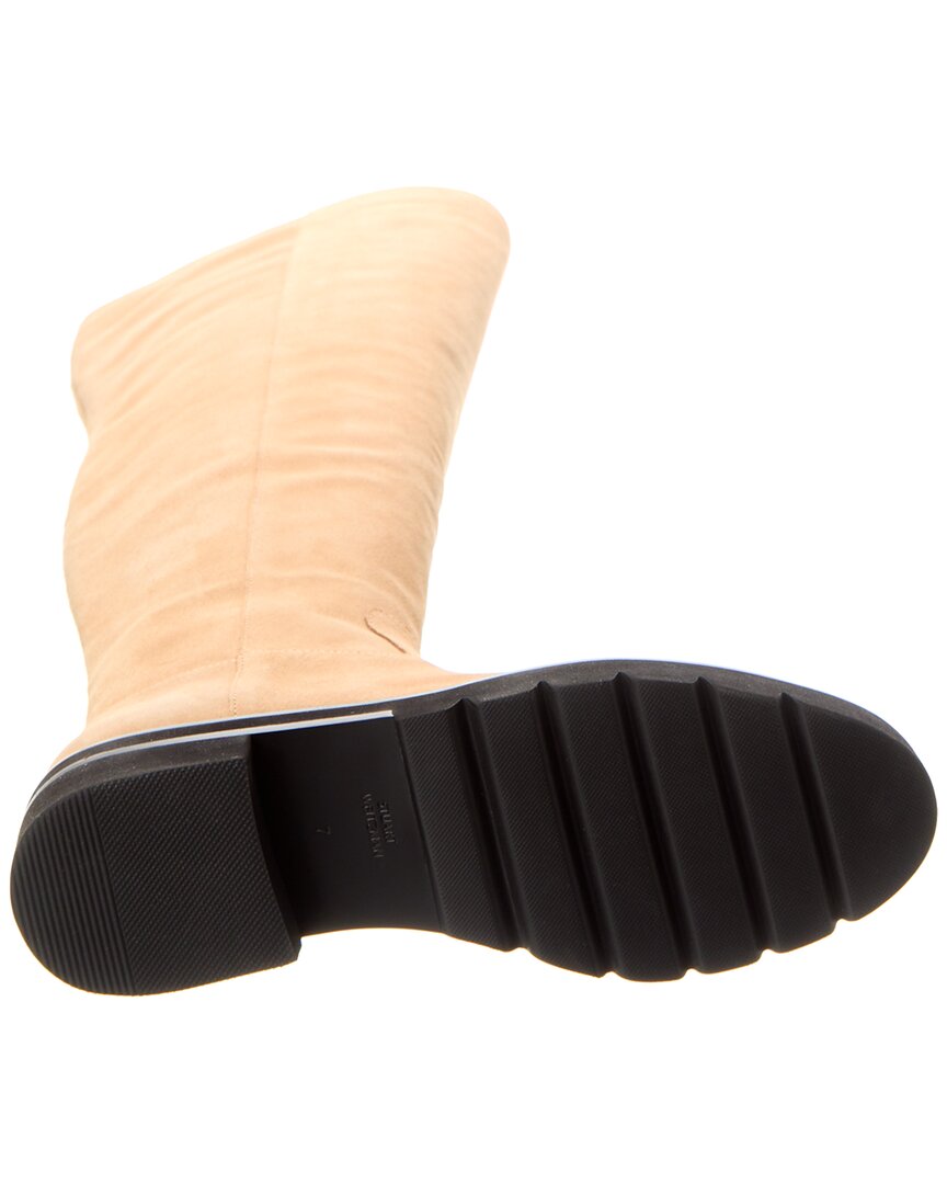 Stuart Weitzman Chicago Lug Suede Over-The-Knee Boot