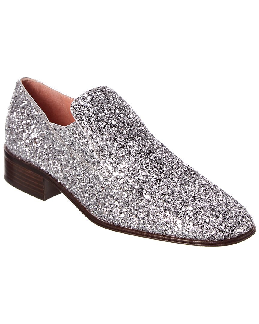 Victoria Beckham Glitter Loafer Silver 36.5