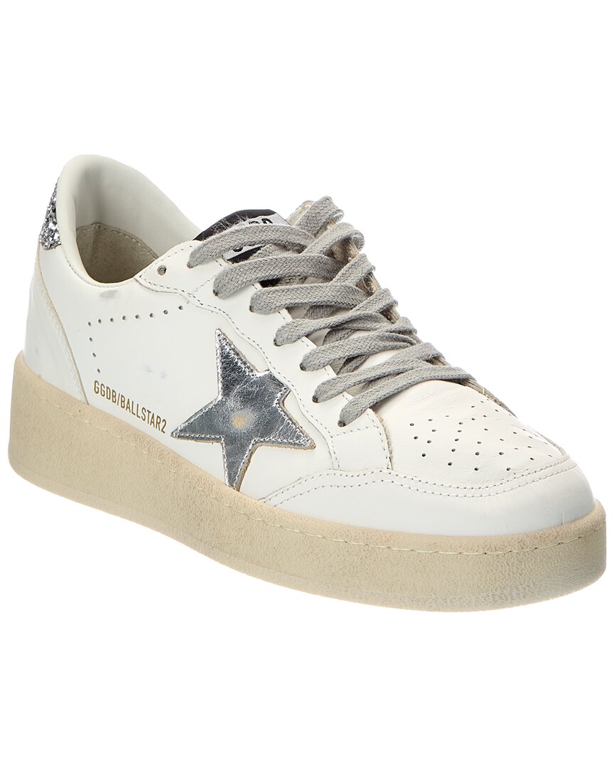 Golden Goose Golden Goose Ballstar2 Glitter Leather Sneaker