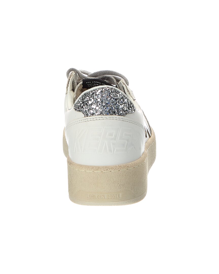 Golden Goose Golden Goose Ballstar2 Glitter Leather Sneaker