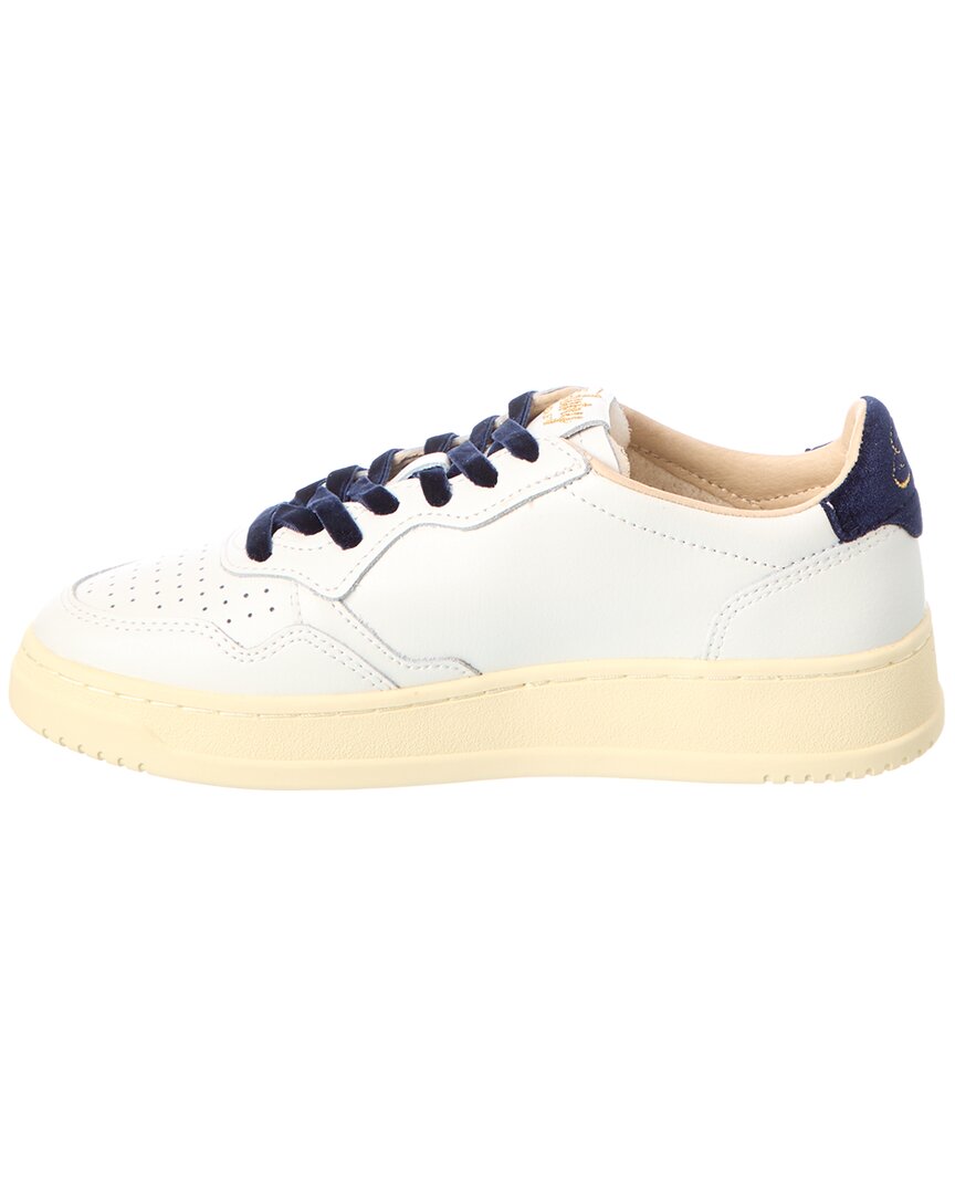 Autry Autry Medalist Leather & Velvet Sneaker