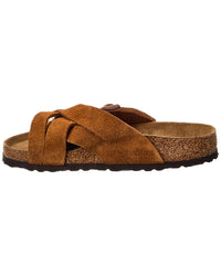 Birkenstock Birkenstock Lugano Soft Footbed Suede Sandal