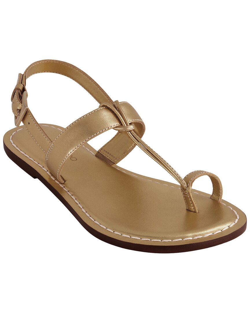 Bernardo Bernardo Maverick 2 Leather Flat Toe Ring Sandal
