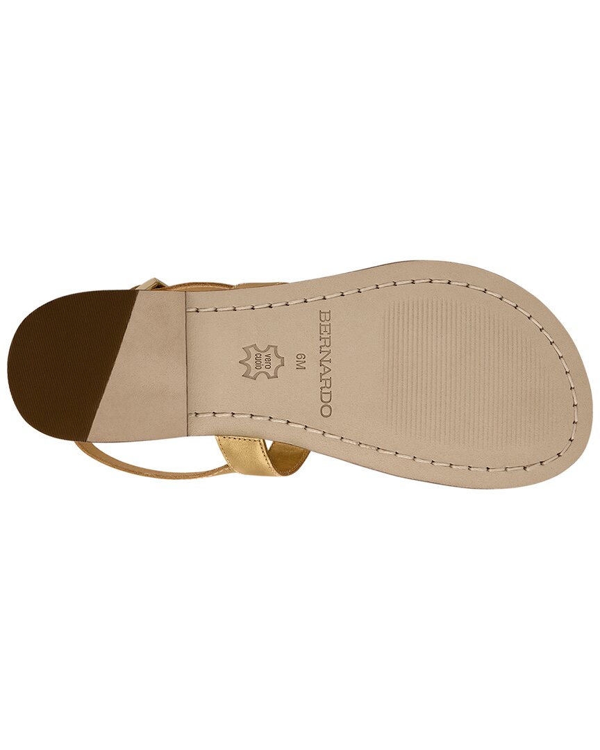 Bernardo Bernardo Maverick 2 Leather Flat Toe Ring Sandal
